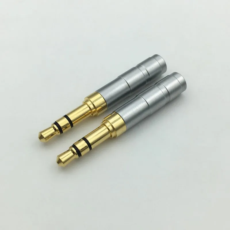 2.5mm Color Earphone Plug Audio Jack 2.5 Mono Copper Headphone Plug Gold  Solder Wire Connector For HD700 HE400i HE1000 Headset - AliExpress