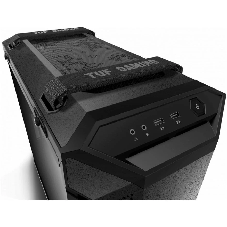 Asus TUF Gaming GT501 caja de ordenador (EATX, retroiluminación RGB, ventiladores de 120mm y 140mm, panel lateral de vidrio) ► Foto 3/6