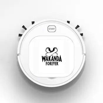 

Smart Sweeper Robot House Durable Power Floor Cleaning Robots Vacuum Cleaner Black Panther Wakanda Forever