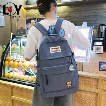 

Backpacks For School Teen Multiple Zipper Pockets Backpack For Women High Capacity Designer Bags Korean Version Luxury Backpacks