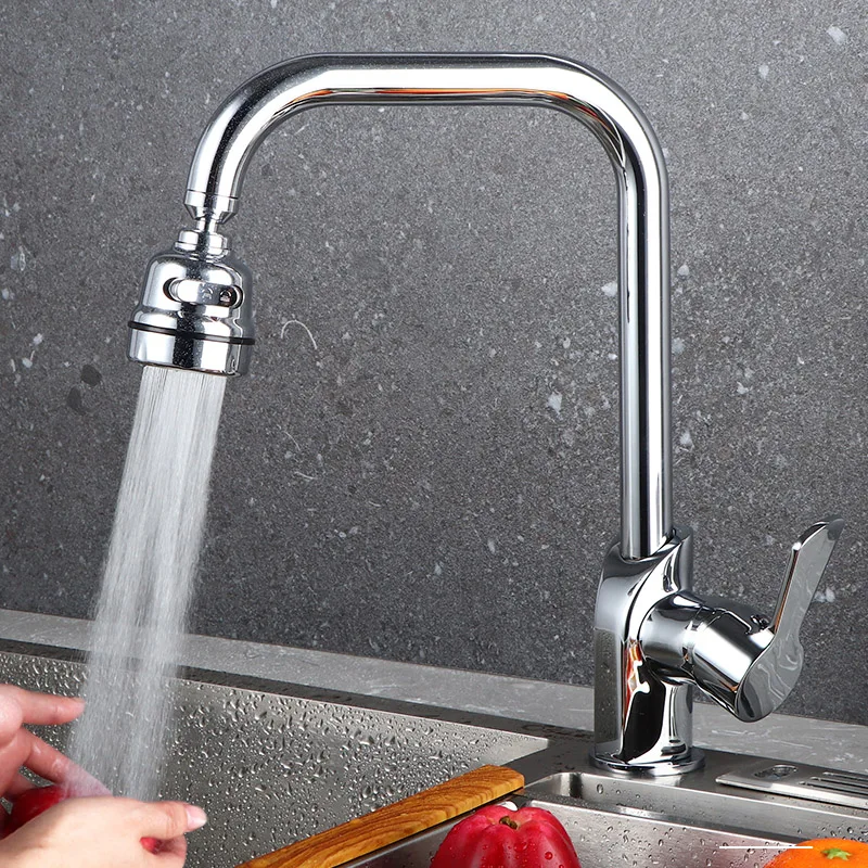 

Faucets Kitchen Mixer Single Handle Single Hole 360 degree rotat Kitchen Faucet Mixer Sink Tap Kitchen Faucet brass chorme