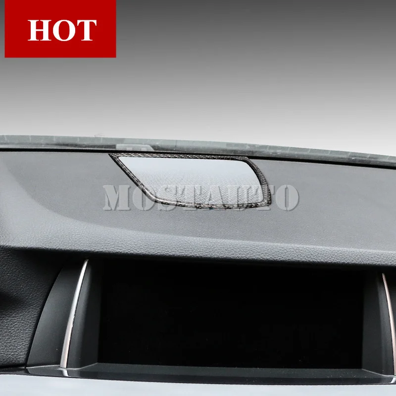 For BMW 5 Series GT F07 Carbon Fiber Center Dashboard Speaker Cover 2010-2017 1pcs Car Accessories Interior Decor Trim | Автомобили и