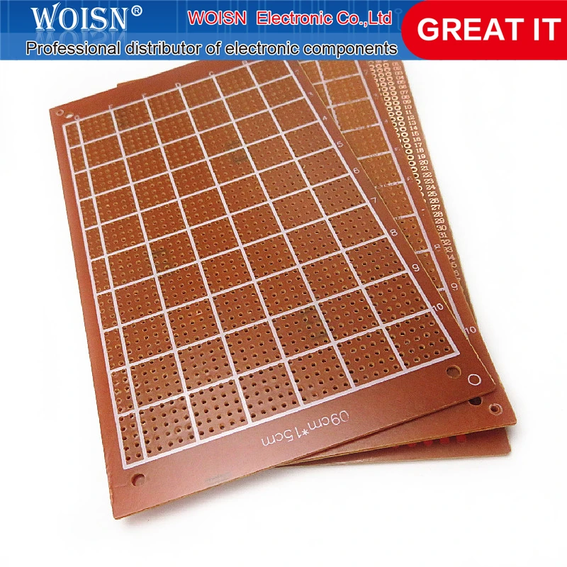2 шт./лот 9x15 см x 9 * 15 DIY Прототип бумага печатной платы Универсальный Эксперимент