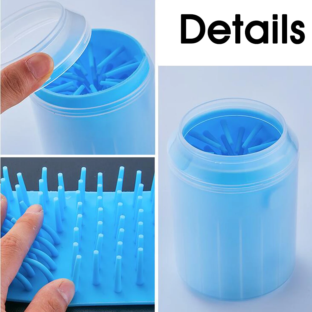 Dropship Pet Portable Paw Cleaner Dog Paw Washer Cup Paw Cleaner For Cats  And Small / Medium / Large Dogs to Sell Online at a Lower Price