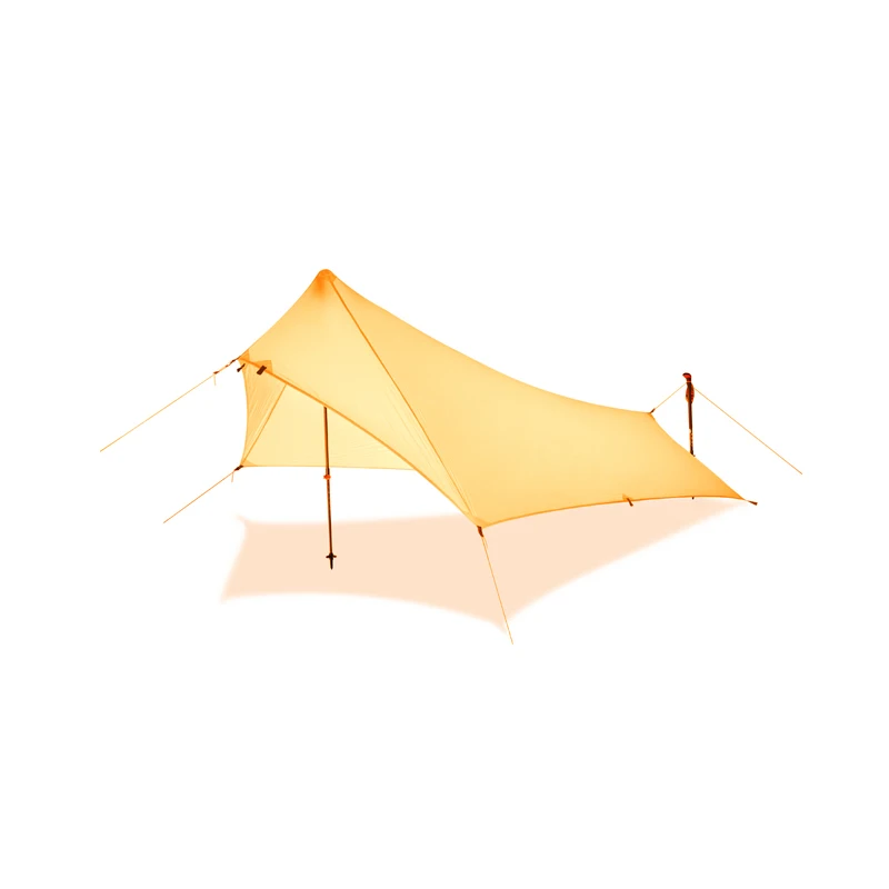 FLAME'S CREED 20D Silicone Coating Nylon Ultra Light Rain Fly tents outdoor camping Lightweight tarp
