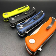 BMT медведь F3 складной нож Флиппер боевой Открытый Карманный G10 ножи охотничьи Тактические выживания кемпинг EDC спасательные инструменты