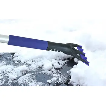 

R-2121 Ice Scraper Extended Pole Expandable Winter Multifunctional Snow Shovel Snow Clearing and Deicing Tools