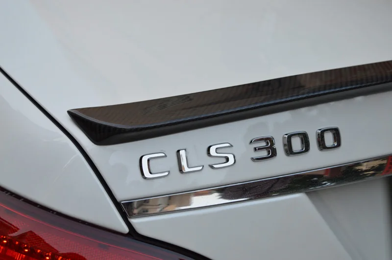 Карбоновое волокно задний спойлер багажника крыло для 2011- Mercedes-Benz CLS класс W218 A стиль