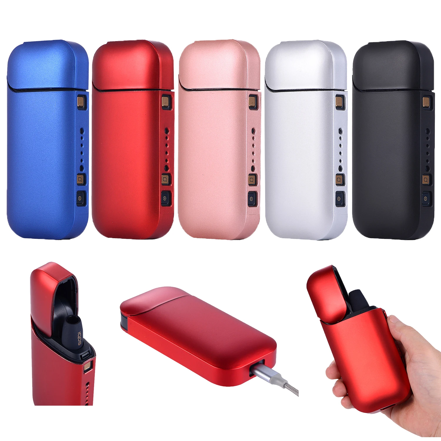 Защитный чехол с защитой от царапин подходит для IQOS 2 4 Plus рисунком ПК Карманный