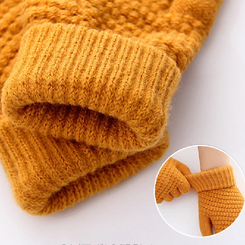 Женские зимние перчатки с сенсорным экраном Moda Invierno Mujer, утепленные, сохраняющие тепло, Guantes Invierno Mujer Moda Invierno Mujer