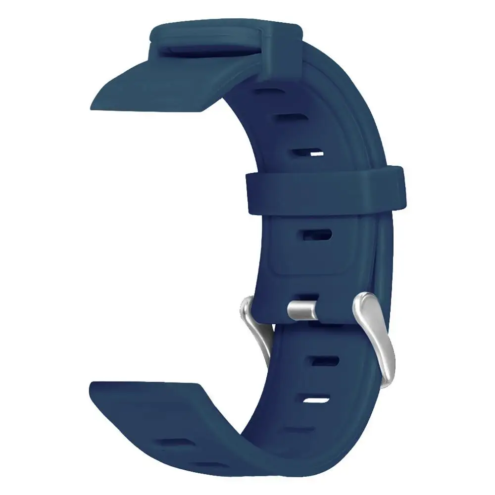 navy blue 20 мм силиконовый ремешок для часов Huami Amazfit GTS Bip Lite GTR 42 мм умный аксессуар Браслет для спортивных часов ремешок для Garmin Vivoactive3 - Цвет ремешка: navy blue