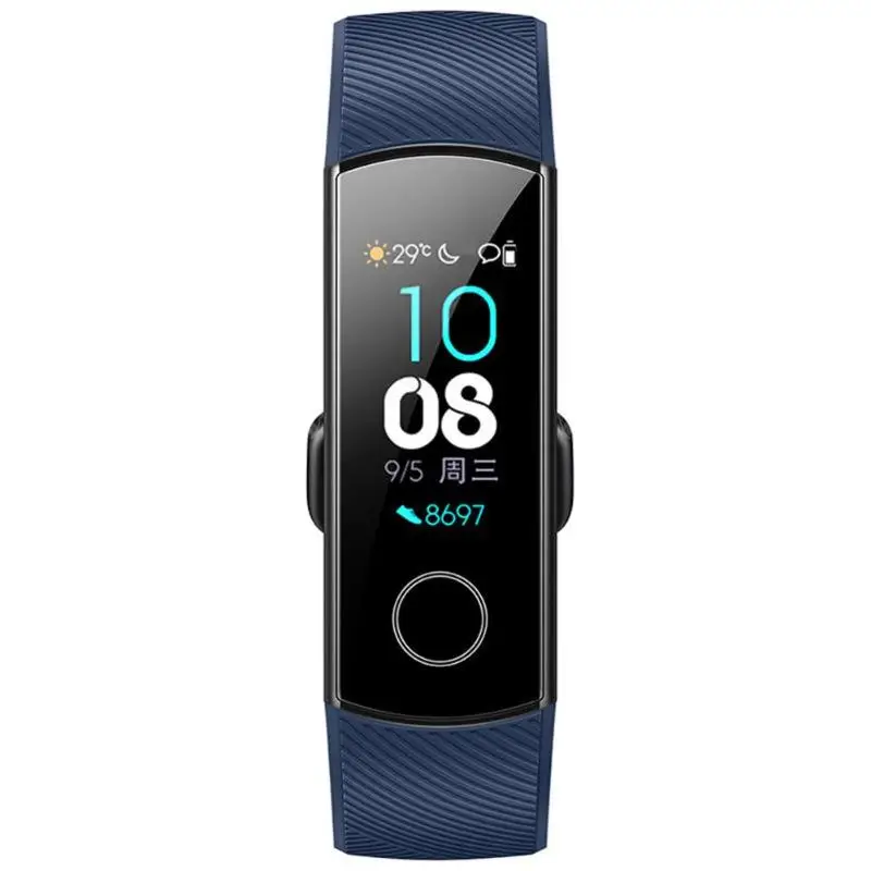 huawei Honor Band 4 смарт-браслет Amoled цветной 0,9" сенсорный экран водонепроницаемый плавающий осанки Обнаружение пульса сна оснастка - Цвет: Classic Version C