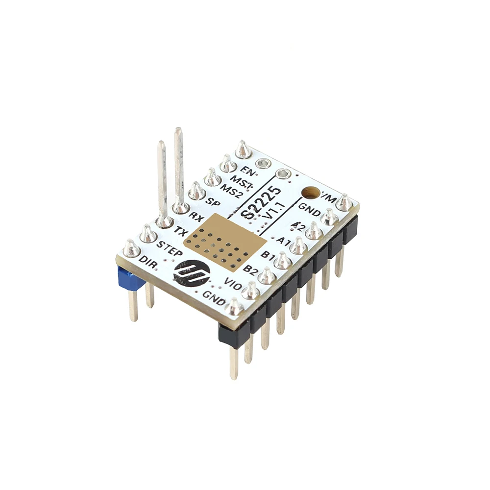 5 шт. TMC S2225 V1.1 UART шаговый драйвер двигателя Замена TMC2208 TMC2209 Stepsticks Mute Driver 256 Microsteps ток 2A TMC2225