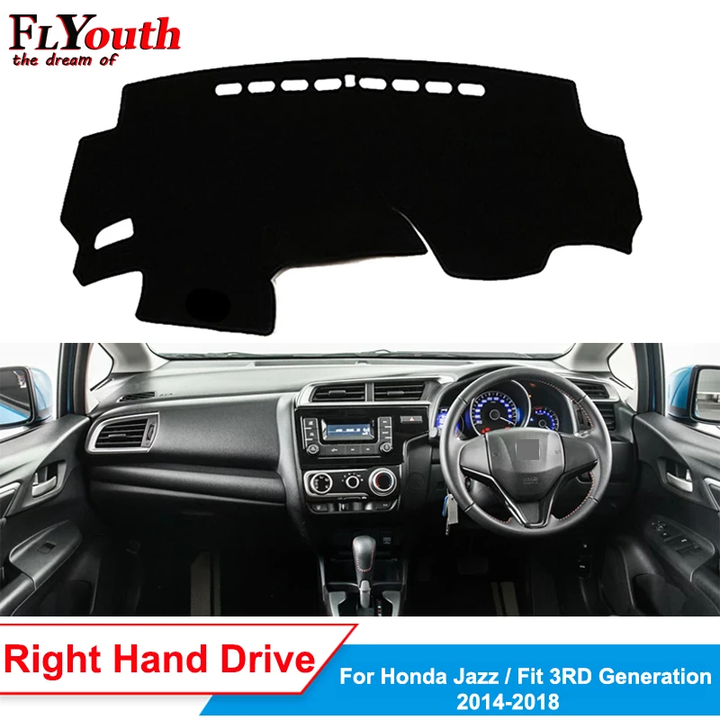Car Dashboard Cove For Honda Jazz / Fit 3RD Generation 2014 2018 