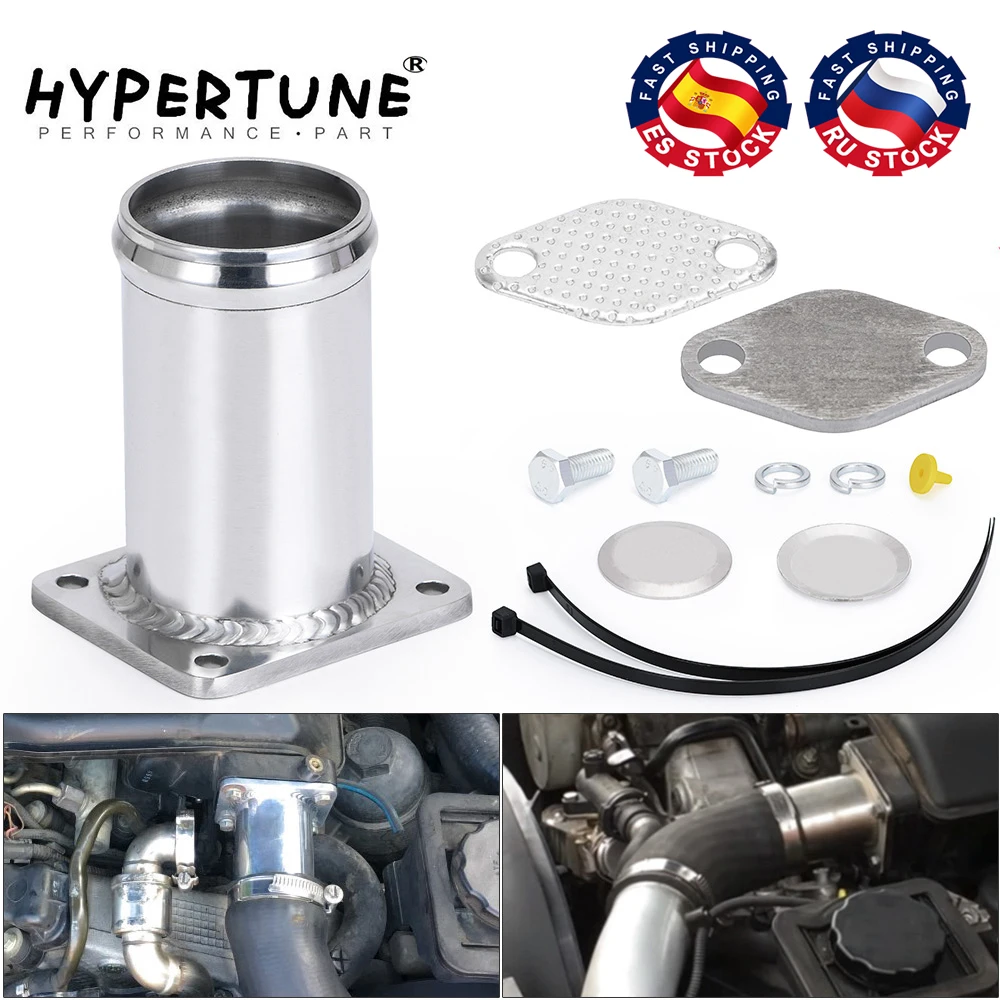 Hypertune ALUMINUM EGR REMOVAL KIT / EGR DELETE KIT BLANKING BYPASS FOR