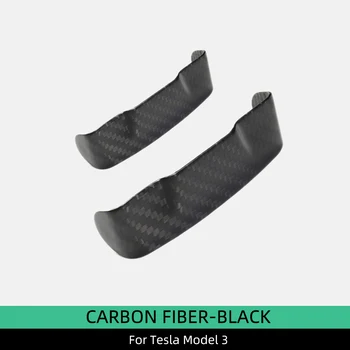 

For Tesla Model 3 Y Carbon Aaccessories Seat Belt Buckle Side Camera Protector Cover Center Console Decoration Splash Guard