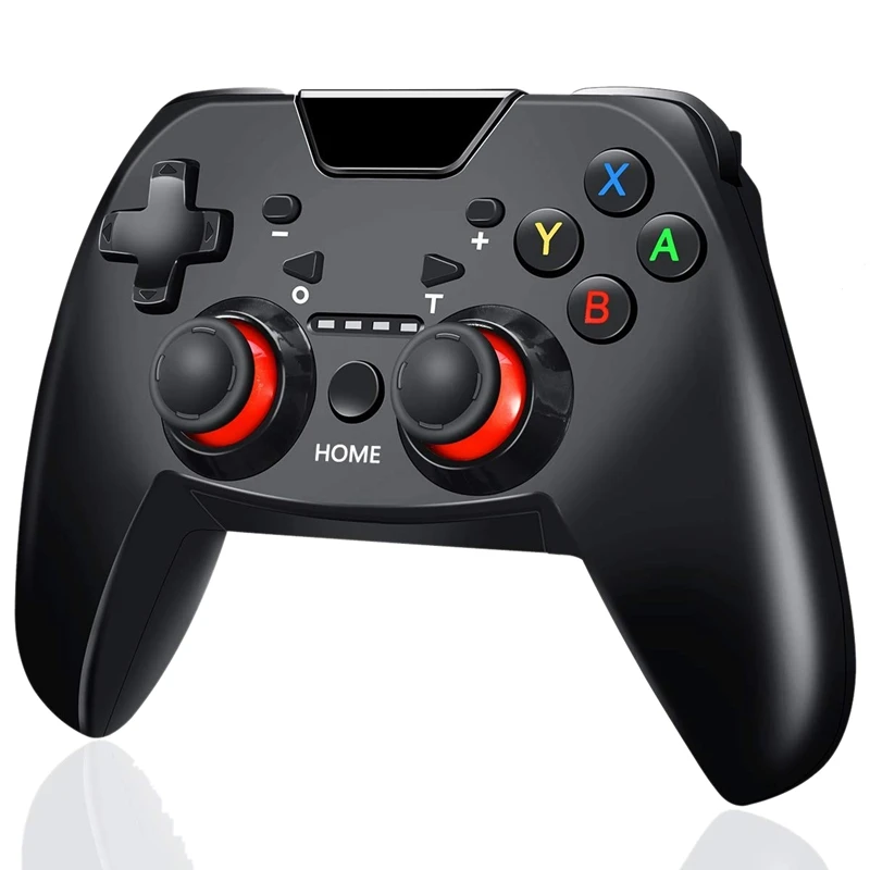 Беспроводной консоль Bluetooth геймпад игрового джойстика Nintendo Switch с 6-осевым ручка с скриншоты вибрации шесть осей Поддержка P