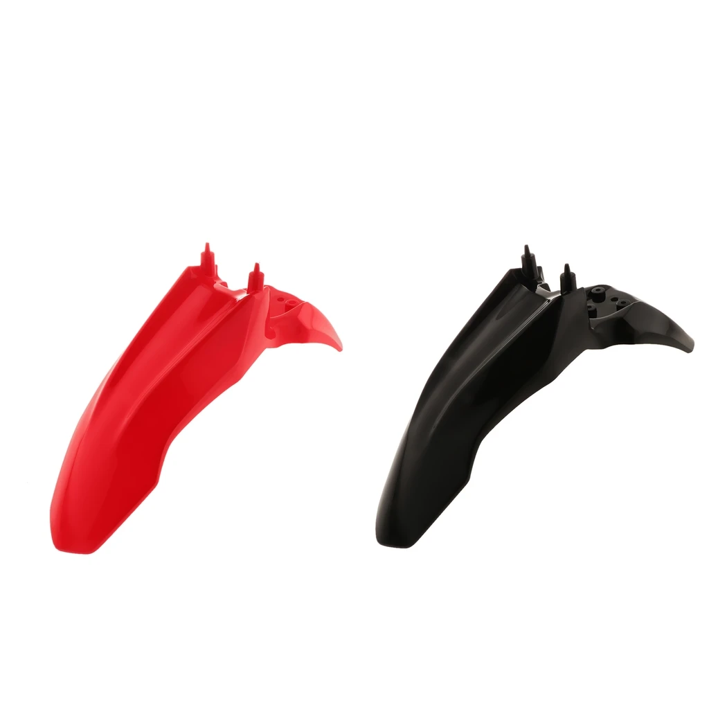 High-preformance Front Fender Mudguard Extender Extension for Honda CRF 110 Black+Red