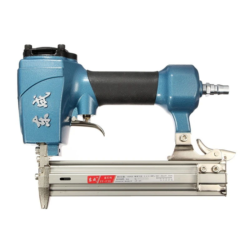 

2 In 1 Air Gun Furniture Stapler Heavy Pneumatic Straight Nail Gun Kit Tool Nail Gun Woodworking Industrial Nail Gun Tools