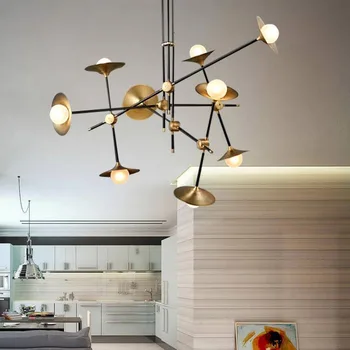 

Post System Industry Wind Personality Originality Horn A Living Room Lamp Bar Counter Northern Europe Restaurant A Chandelier