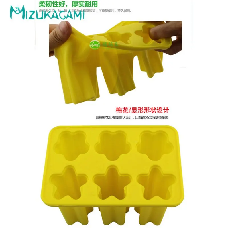 1PC Household Popsicle Silicone Mold Children's Homemade Ice Cream Ice Cube Creative Ice Cream Mold Ice Box