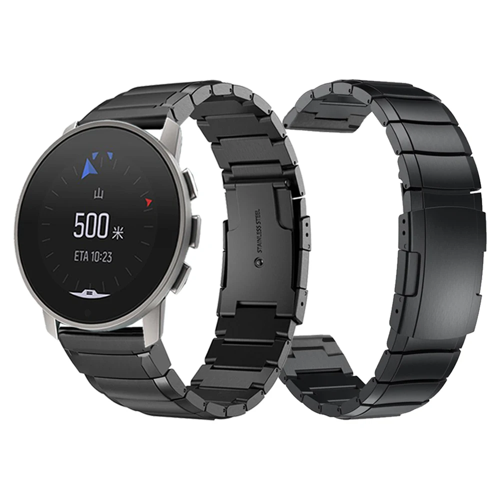 Ремешок из нержавеющей стали для часов SUUNTO 9 PEAK металлический браслет ремешок