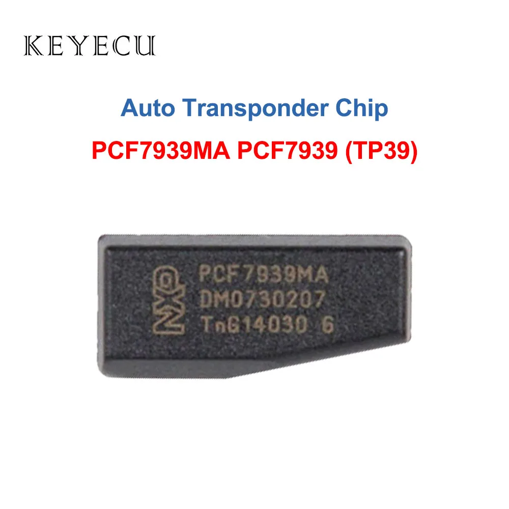 Keyecu PCF7939MA PCF7939 (TP39) пустой чип для автомобильного ключа Renault карбоновый