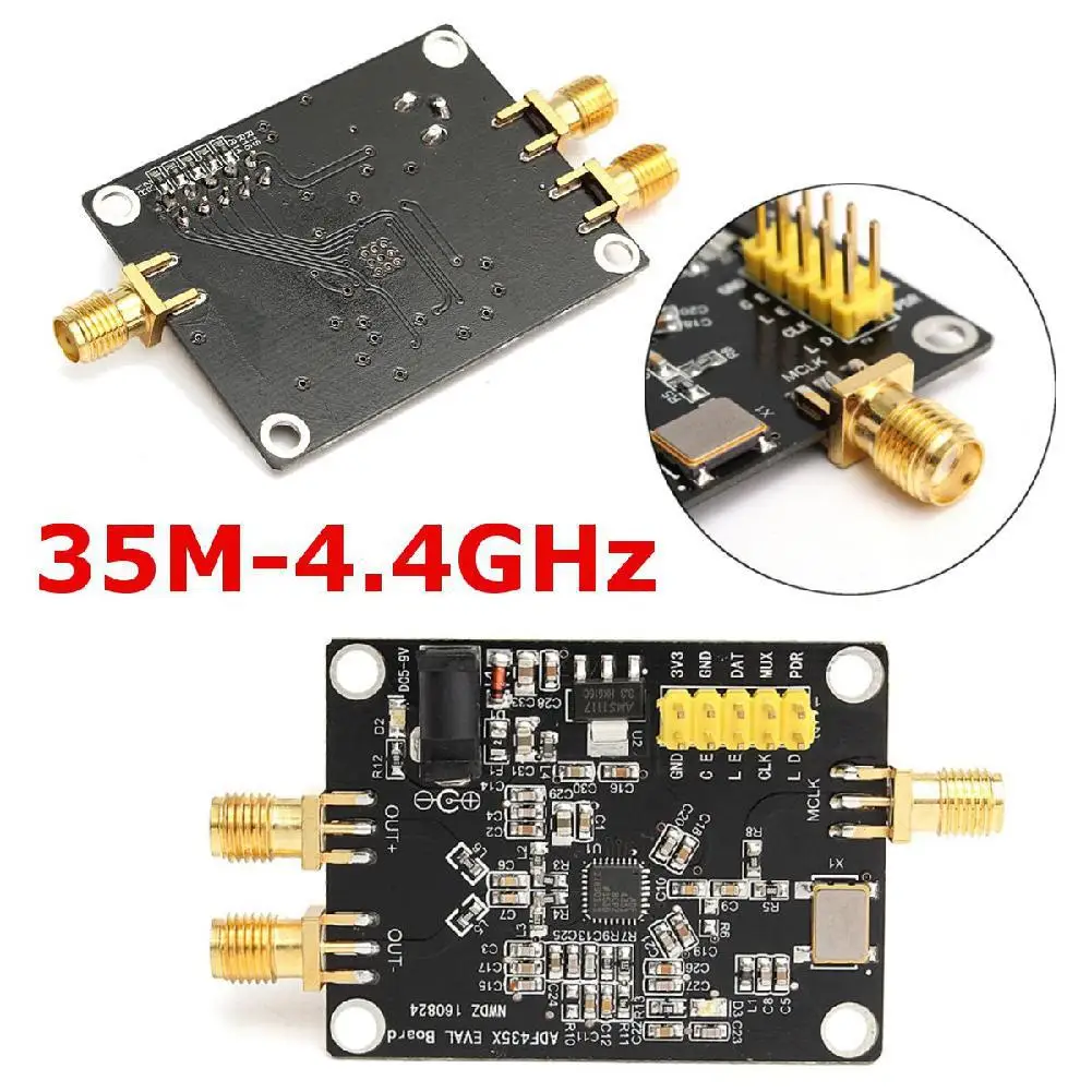 Макетная плата ADF4351 35M 4 ГГц PLL RF источник сигнала Частотный синтезатор макетные