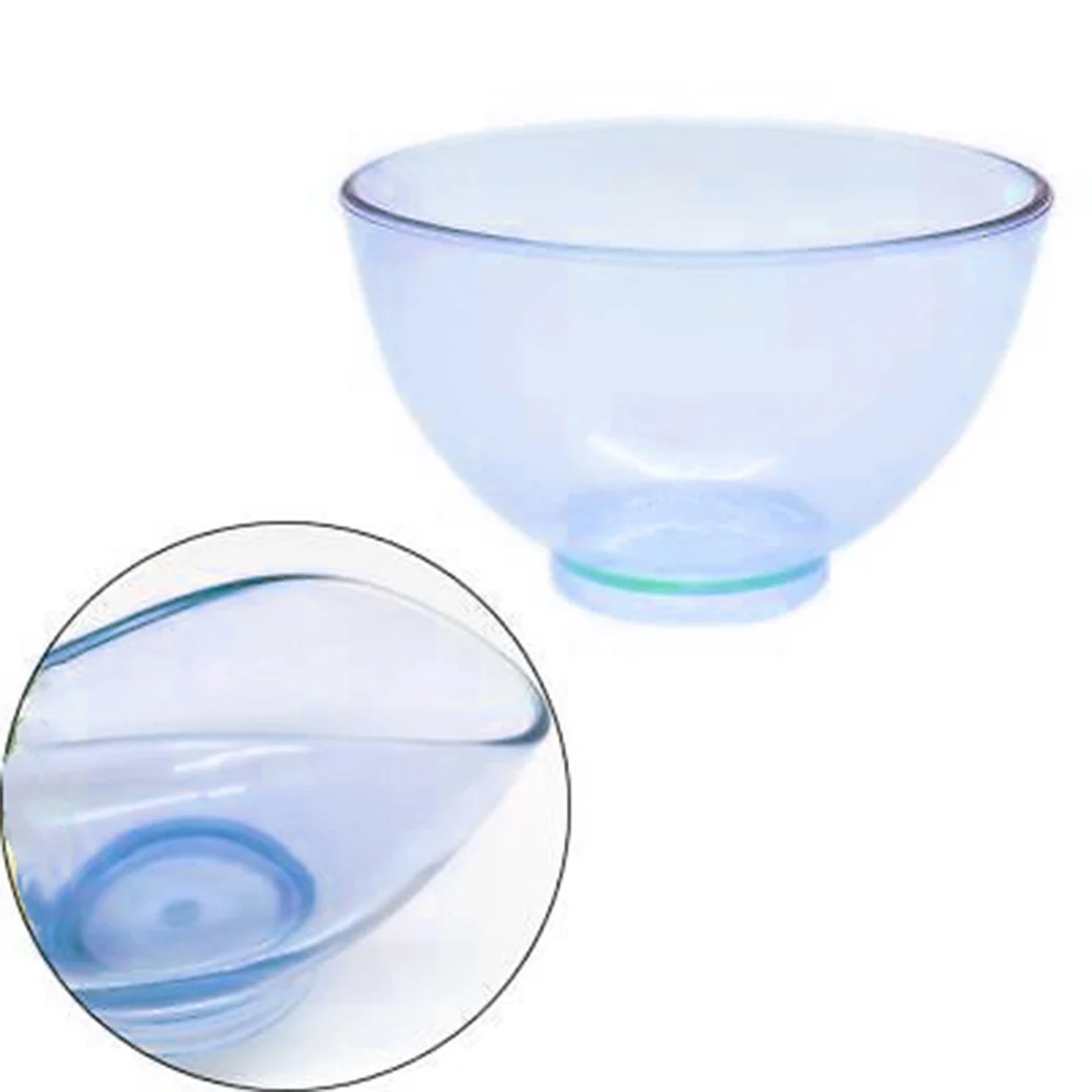 Silicon Blue flexible mask mixing bowls in various sizes