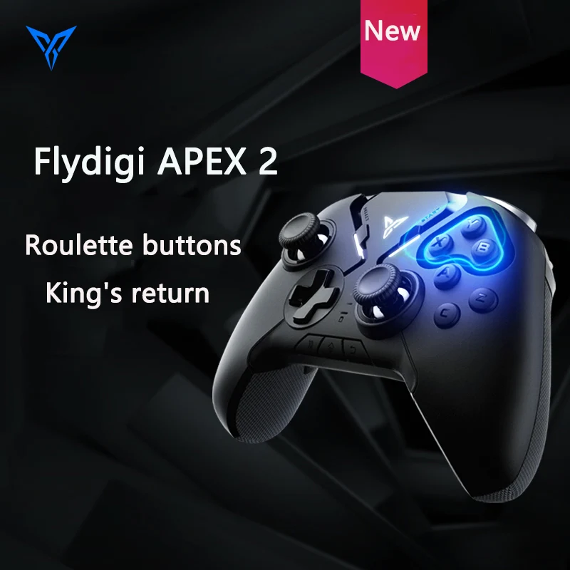 Flydigi-mando Apex 2, pistola automática, juego para teléfono móvil, CODM, DNF, ayuda para teléfono móvil, ordenador y PC