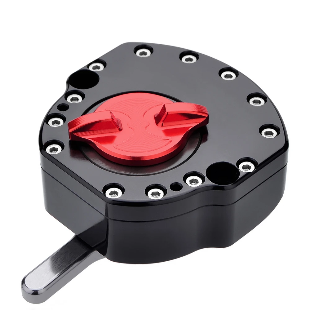 BJMOTO ЧПУ MT07 MT09 R3 R25 мотоциклов демпфер руля StabilizerLinear Обратный безопасности Управление Z800 Z900 Z1000 GSXR R1 R6 FZ1 - Цвет: Model 6 Damper
