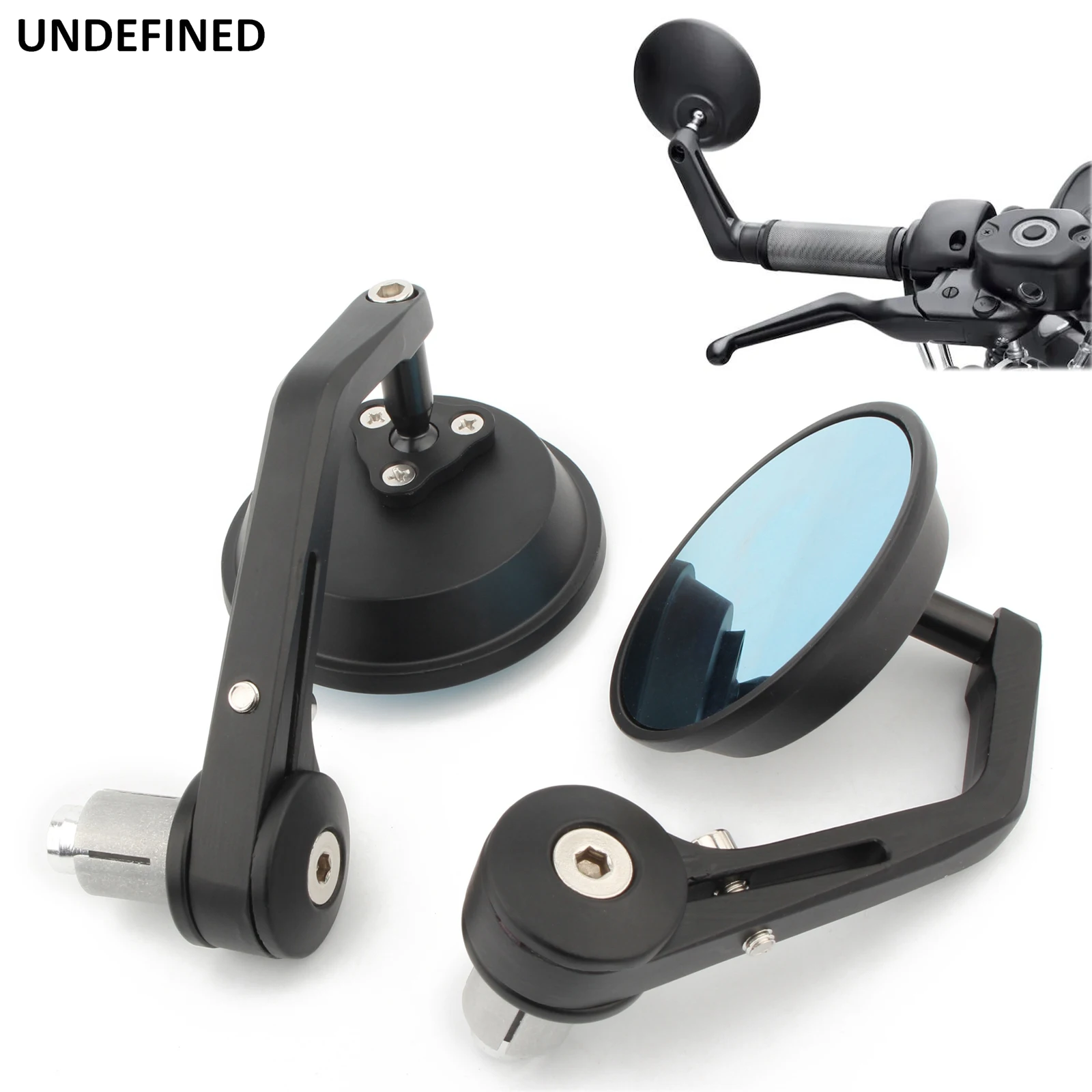 Staffe Di Montaggio Per Faro Moto Universali - Per Harley, Honda, Kawasaki, Suzuki (35-43mm) - Foto 10