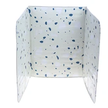 Алюминиевая фольга масляное блочное масло барьер плита для готовки теплоизоляция анти-брызг масло перегородка кухонная утварь принадлежности