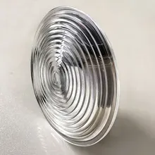 Круглый оптический стеклянный Точечный светильник линза Френеля с защитой IP23 пленка прожектор вольфрамового света объектив 1 шт