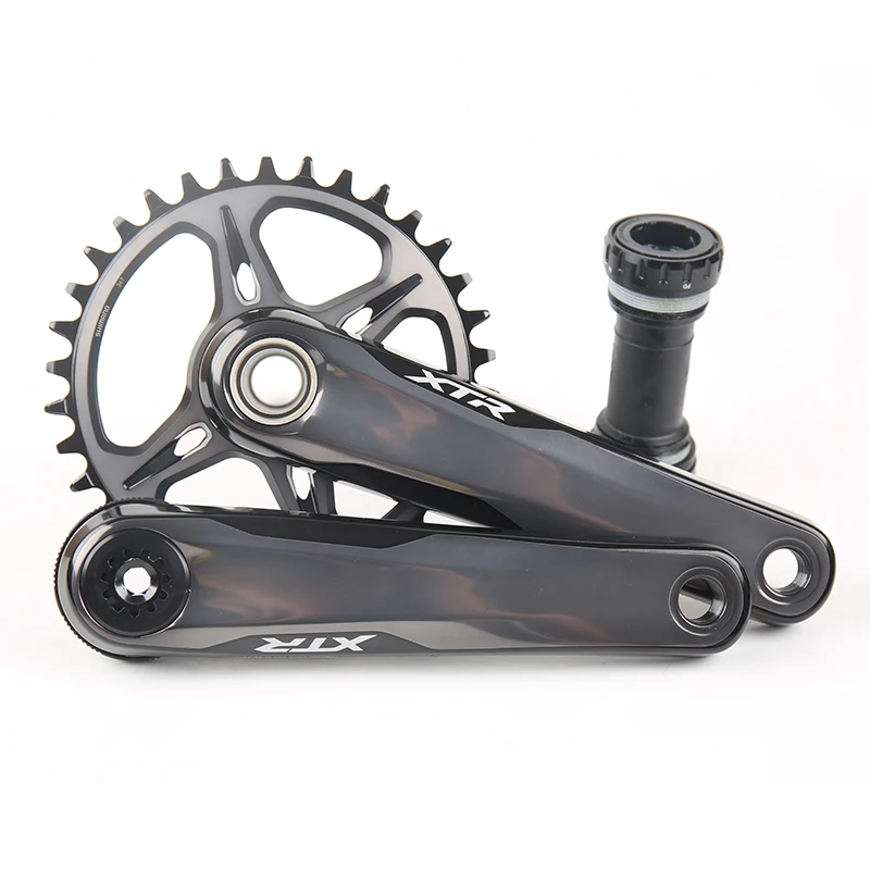 SHIMANO FC XTR M9100 1X12S 12 скоростной коленчатый набор для горного велосипеда 32T 34T 170 мм 175