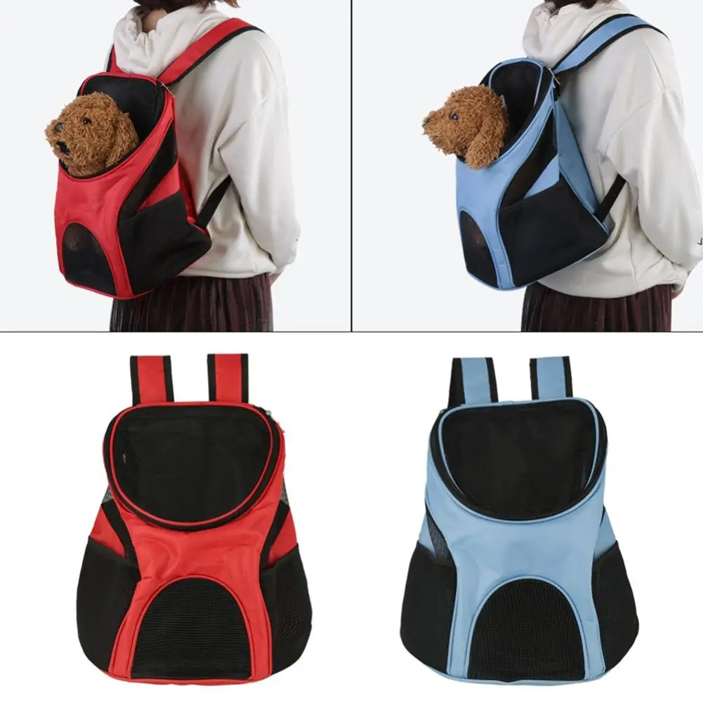 Рюкзак для Собаки Сумка Портативный молнии сетчатый рюкзак дышащая собака сумка для домашних животных кошка собака для отдыха на открытом воздухе