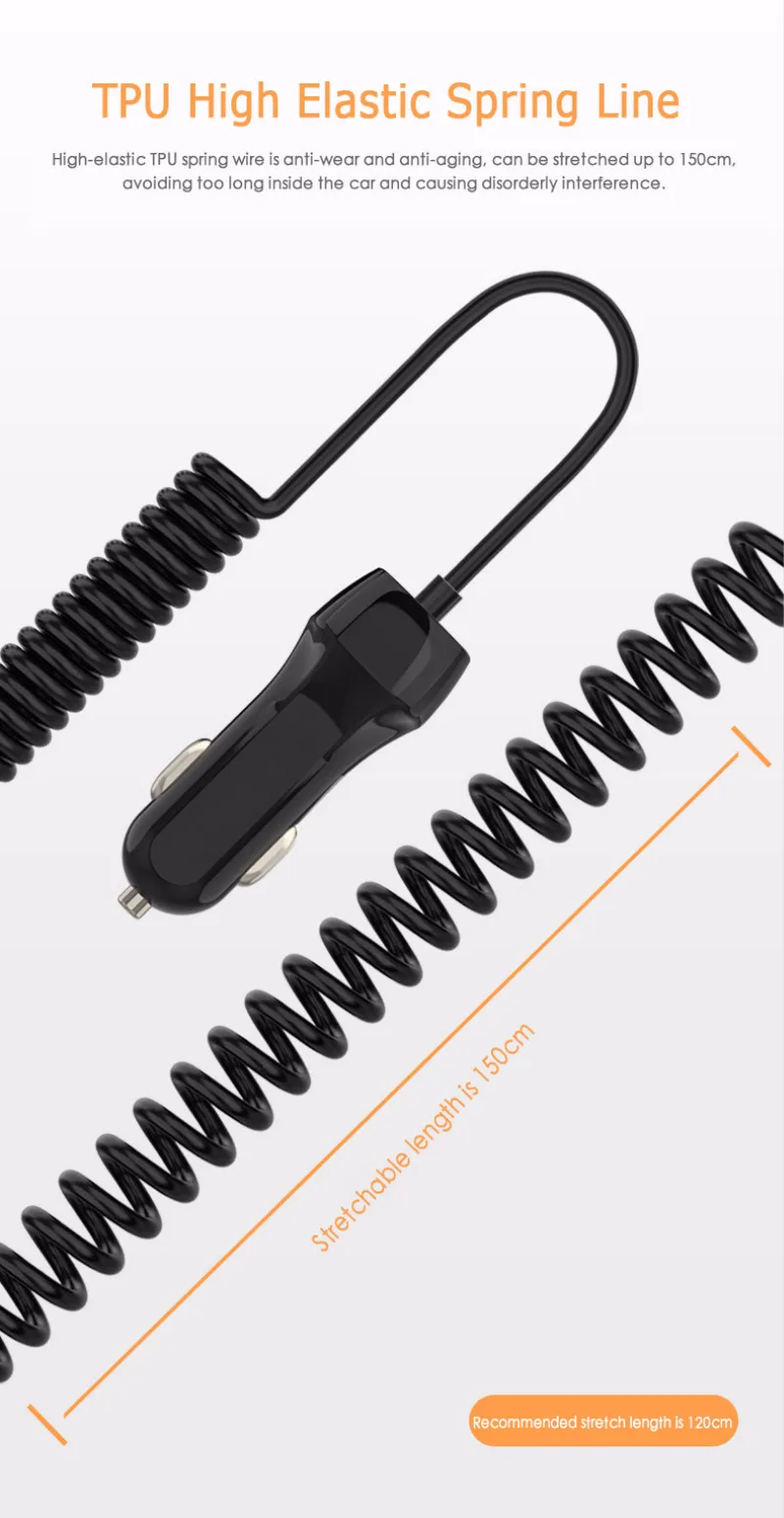2.1A автомобильное usb-устройство для зарядки телефона для samsung S10 S9 Plus автомобильное зарядное устройство Micro usb type C кабель быстрое зарядное устройство для Xiaomi huawei SONY
