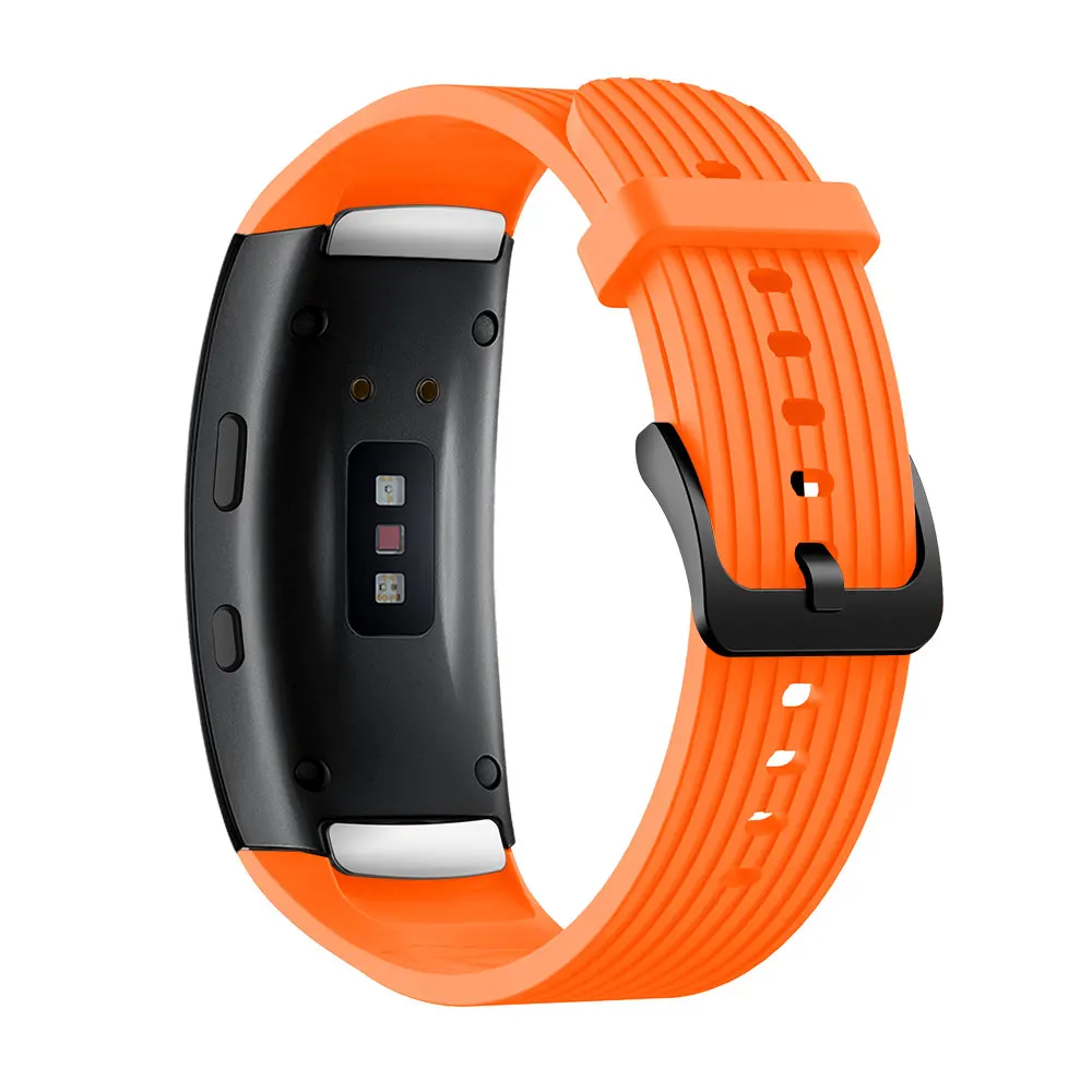 Silicone stripe Sport Strap For Samsung Galaxy Gear Fit 2 Pro Watch Band Replacement wrist bracelet straps for For Samsung Gear