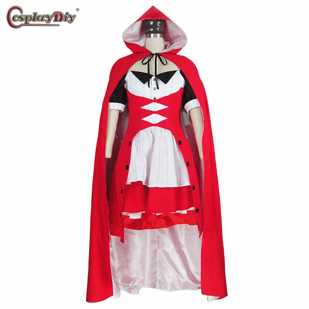 Cosplaydiy FGO Fate Grand заказ косплей Райдер Мария-Антуанетта костюм с плащом наряд на