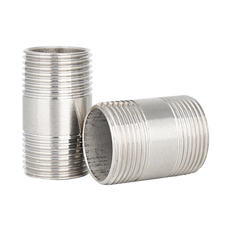 Thread Pipe Fitting Male BSP Thread Tube Spool Pipe 1/8" 1/2" 1/4" 3/4