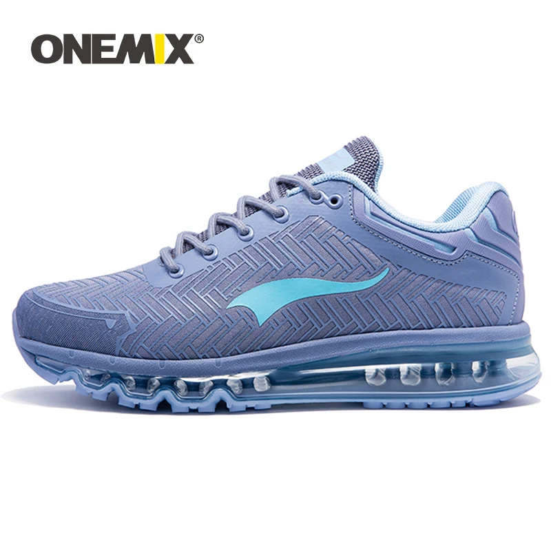 ONEMIX Trail кроссовки мужские кроссовки модные удобные на шнуровке демпфирующие воздушные подушки спортивные теннисные туфли фитнес кроссовки - Цвет: Light Gray