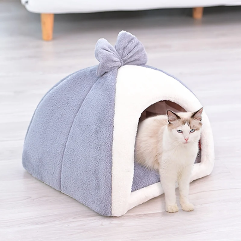 New Dog House Breathable Beds Comfortable Dogs Kennels Warm Puppy Supplies Cartoon Shape for Cat Pet | Дом и сад