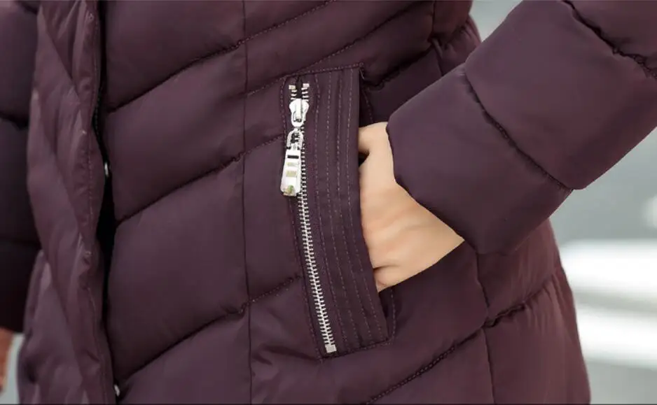 Plus Size 5XL Women Winter Jacket Middle-aged Women Thicken Warm large fur collar Hooded down cotton Coats Long Parkas r2148