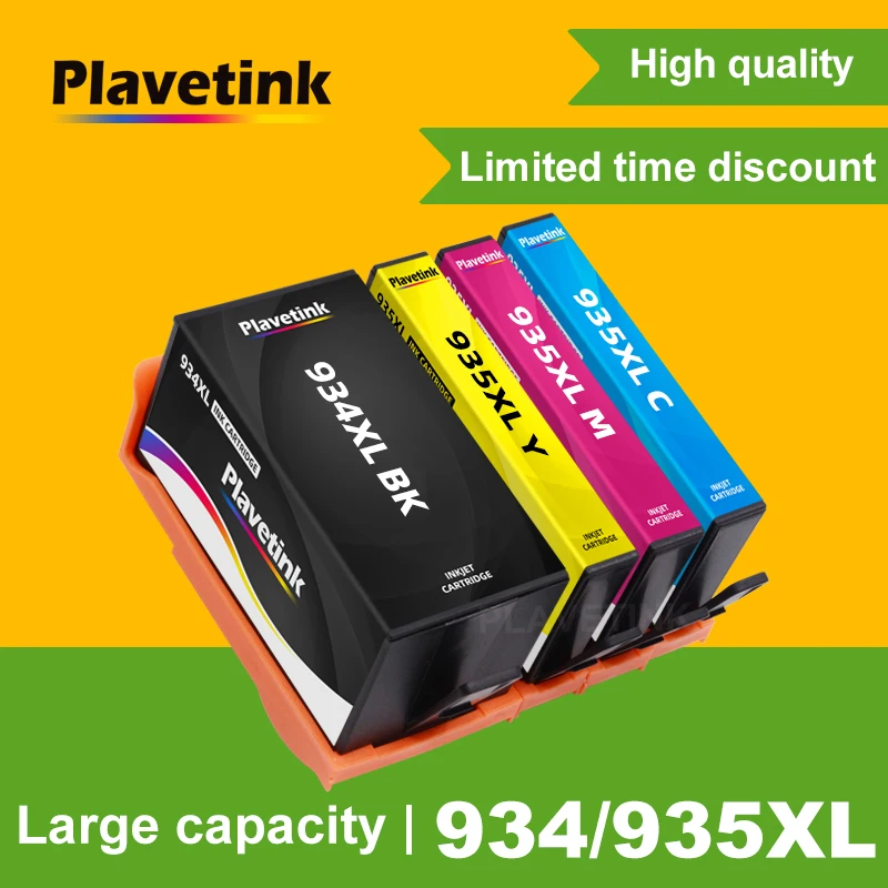 Plavetink 934 935 совместимый картридж с чернилами Замена для HP XL Officejet pro 6230 6830 6835 6812 6815 6820