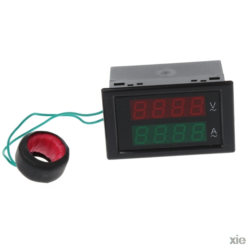 

AC80-300V 100A Digital Current Ammeter Voltmeter Dual LED Display Volt Amp Gauge