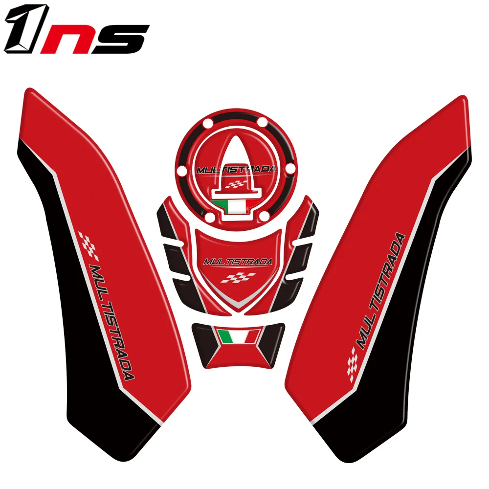 Наклейка на топливный бак мотоцикла DUCATI Multistrada 1200/1260 950 2015 19 Защитная крышку