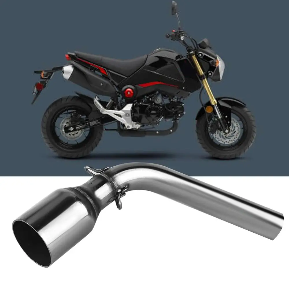 Motorcycle Exhaust Mid-Pipe Middle Pipe Link Connect Adapter for Honda MSX125 2013 2014 015 Accessories | Автомобили и мотоциклы
