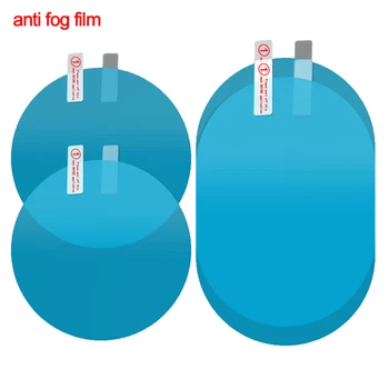 

2Pcs Waterproof Nano Stickers Car Rear View Mirror Protective Film Anti-fog Window Clear Rainproof Rearview Mirror 2019 Oc26