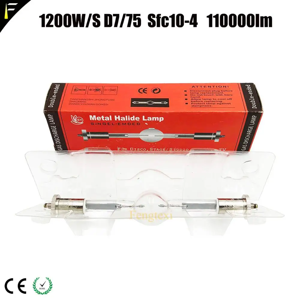 4 шт./лот HTI 1200/S W/D7/60 короткая дуга HMII1200/S HTI 1200/60 компьютерный движущийся головной светильник HMIhmi 1200 S
