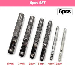 Versatile High - Quality Leathercraft Hole Punch (6pcs SET)